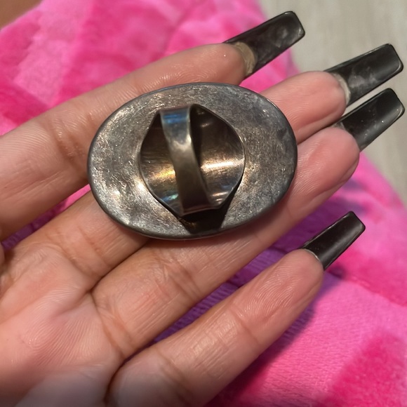 BROWN STONE RING #2 - Picture 4 of 4